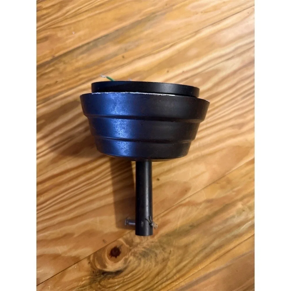 Fanimation Sloped Ceiling Canopy Adapter Kit Matte Black Ceiling Fan